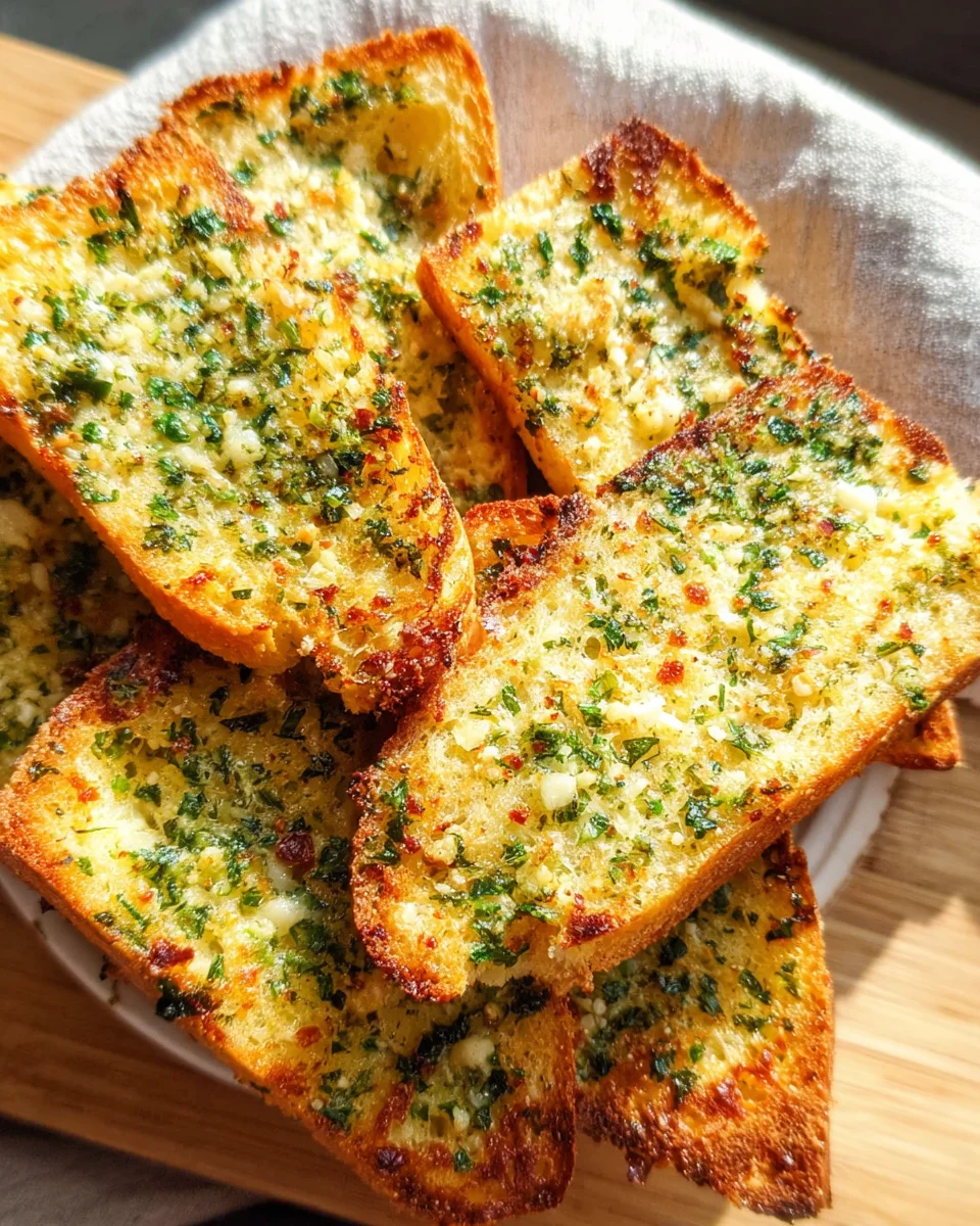 10-Minute Air Fryer Garlic Bread