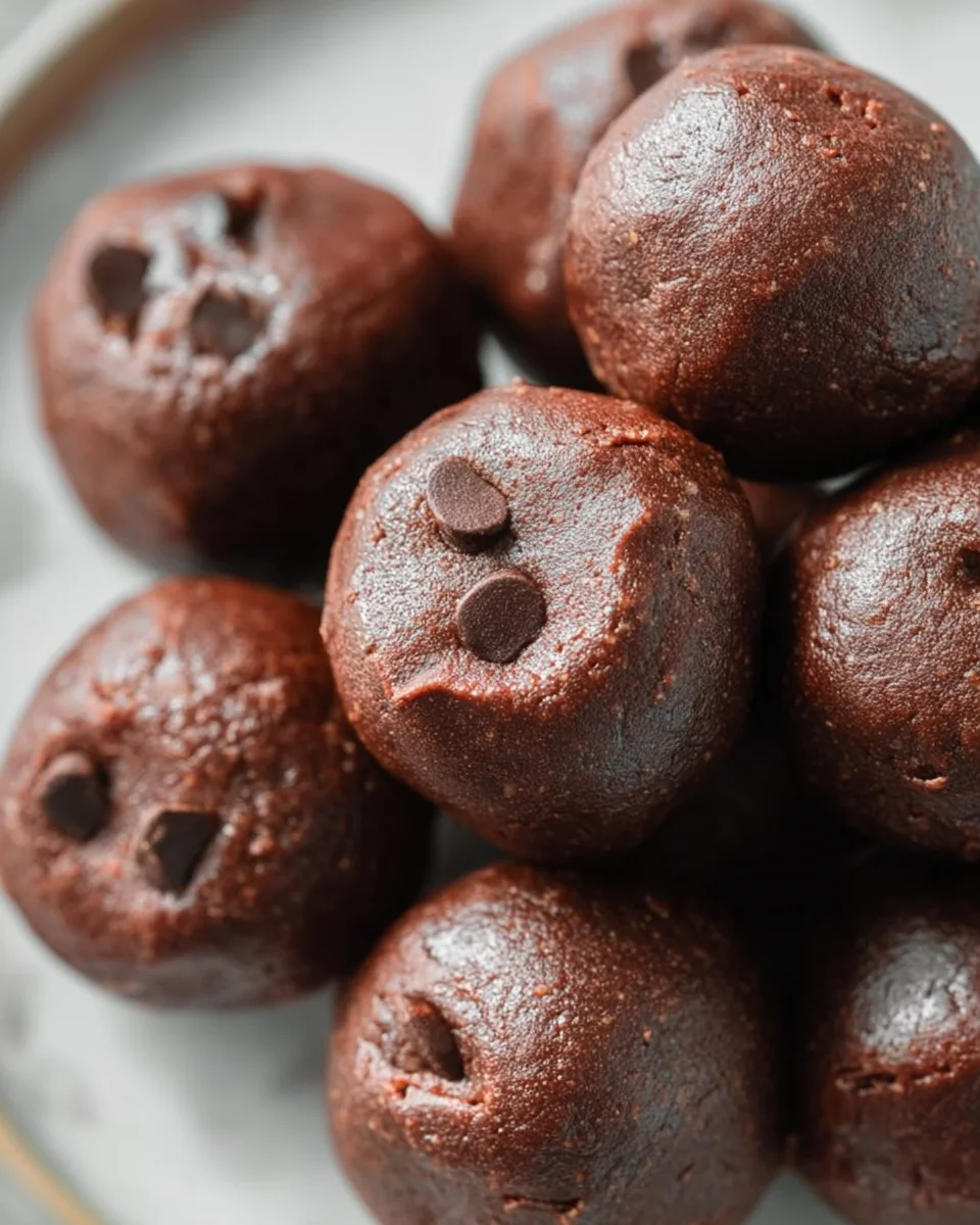 3-Ingredient No Bake Brownie Bites 12 3-Ingredient