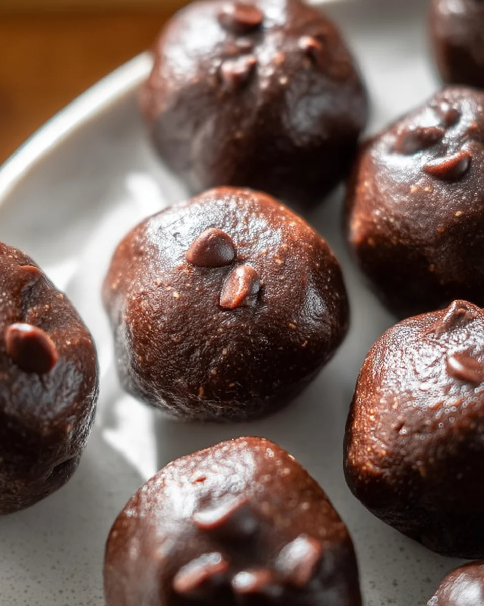 3-Ingredient No Bake Brownie Bites 13 3-Ingredient