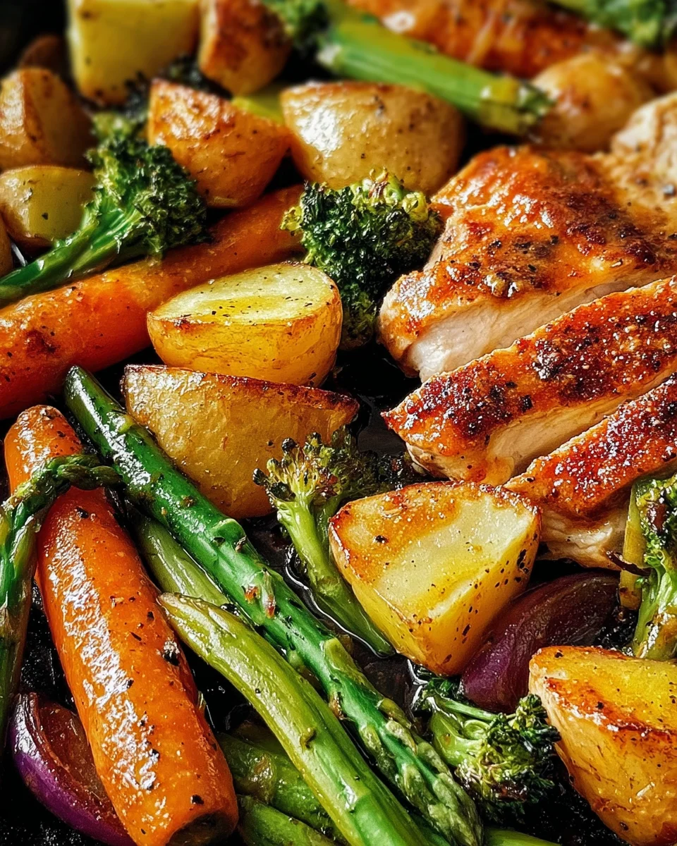35 Minutes & One Sheet Pan Is All You Need For This Honey Mustard Chicken Recipe 21 35