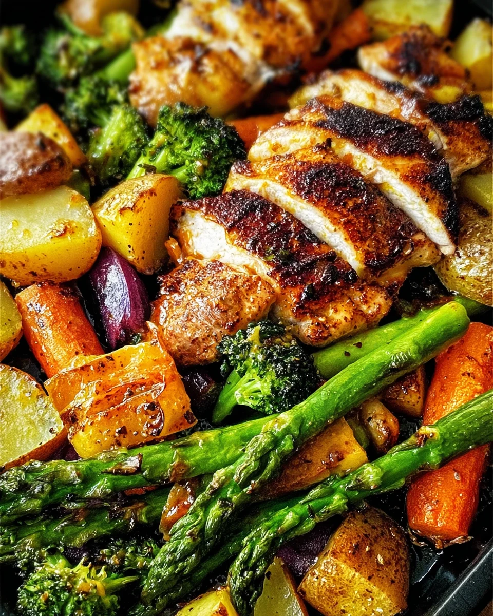35 Minutes & One Sheet Pan Is All You Need For This Honey Mustard Chicken Recipe 22 35