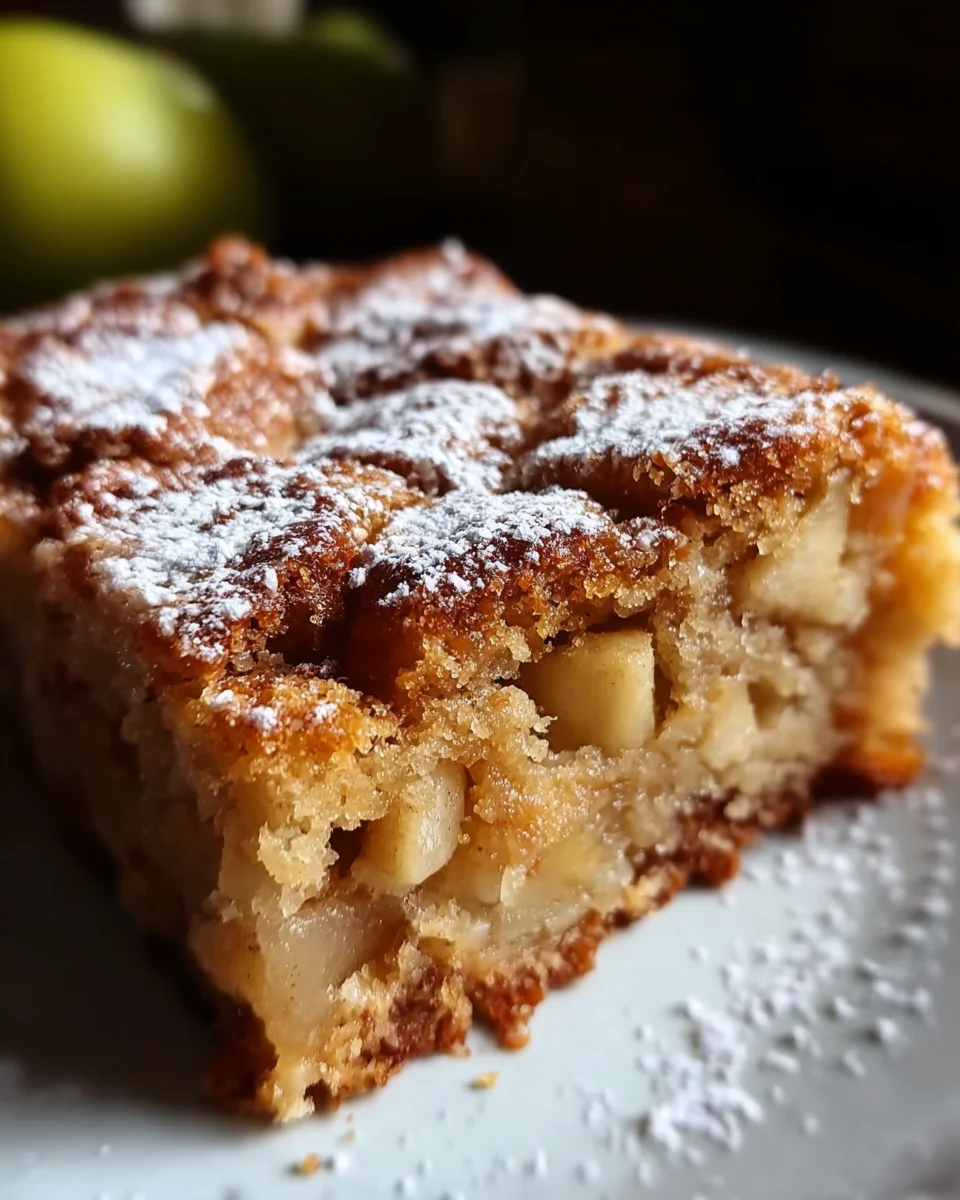 3 Ingredient Apple Cake