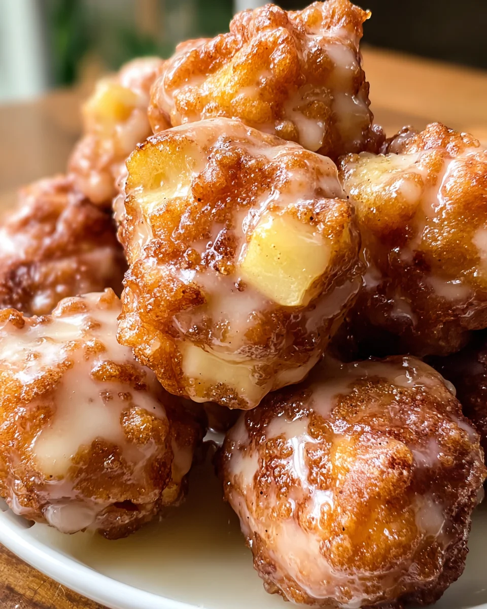 Apple Fritter Bites
