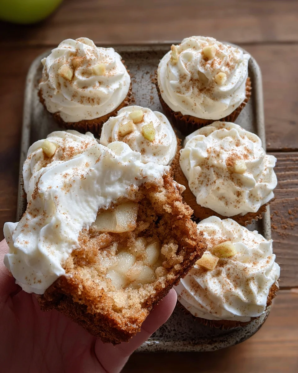 Apple Pie Cupcakes 34 Apple