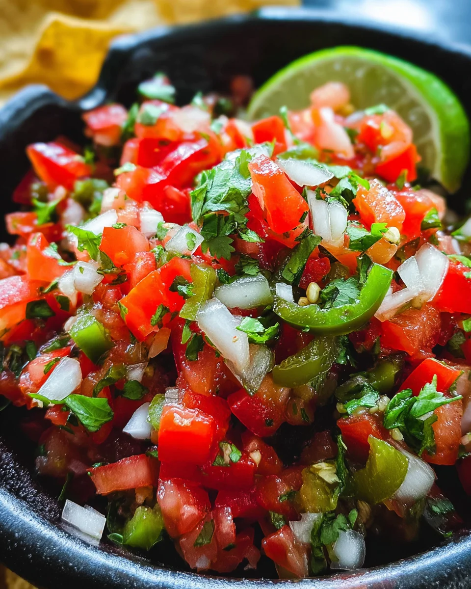 Authentic Pico de Gallo