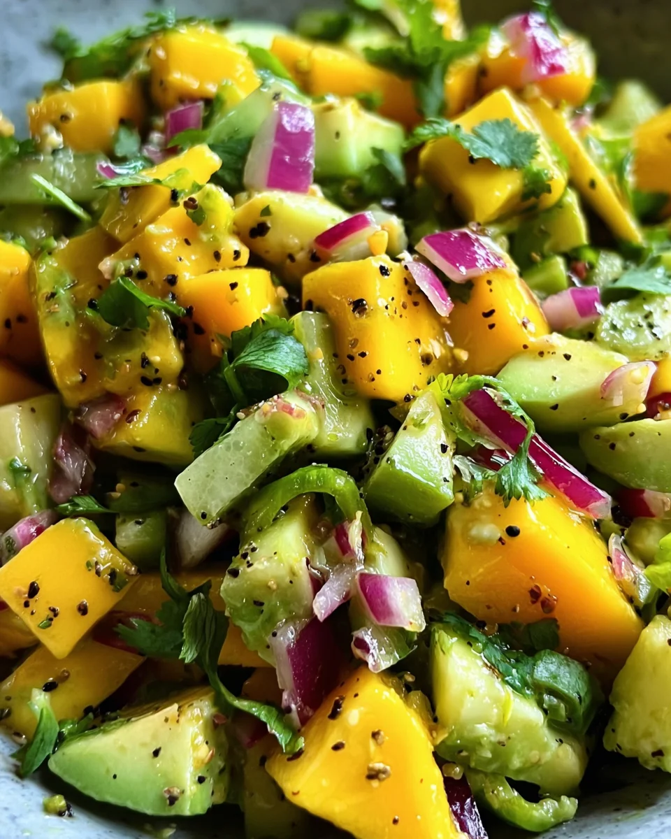 Avocado Mango Salad