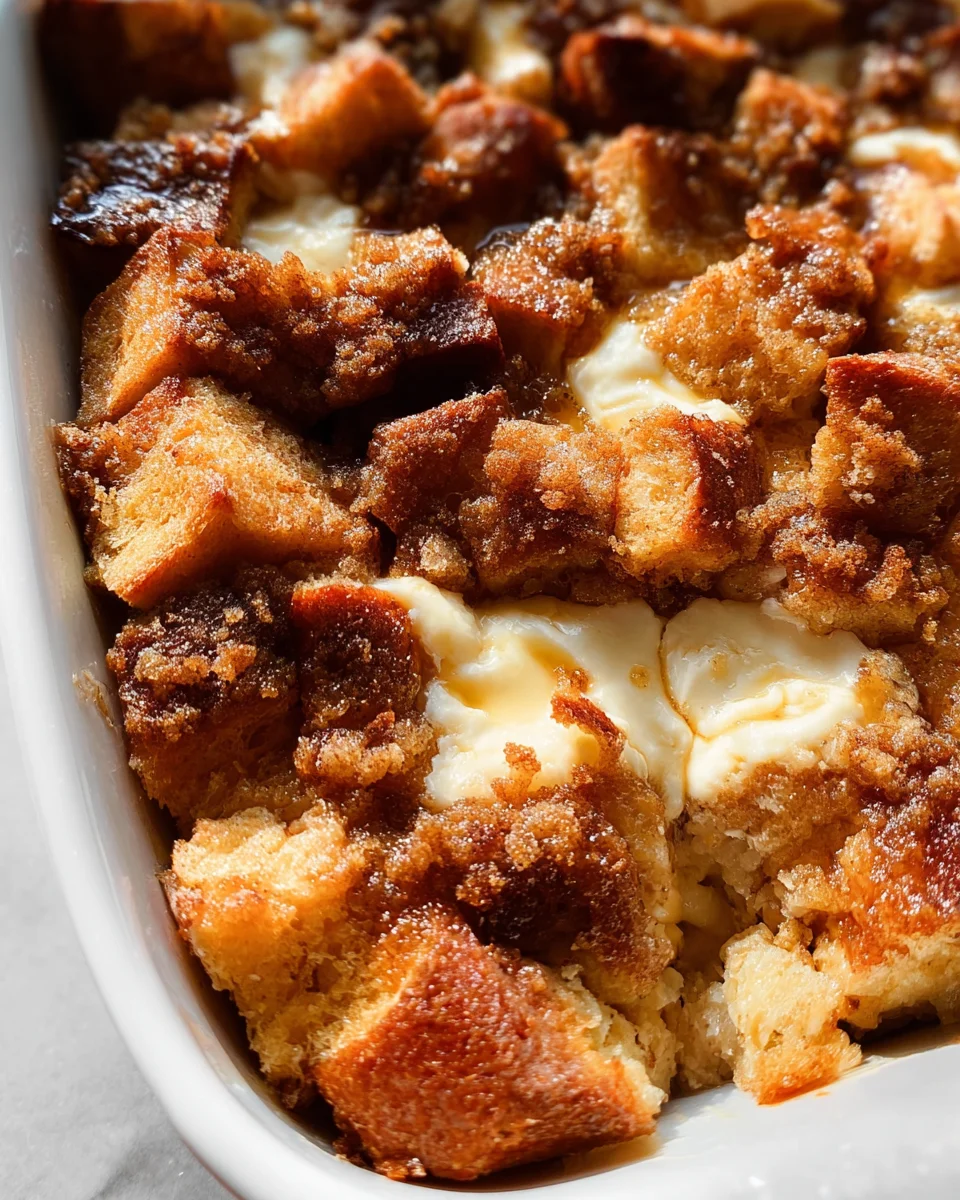 Baked Cream Cheese French Toast Casserole