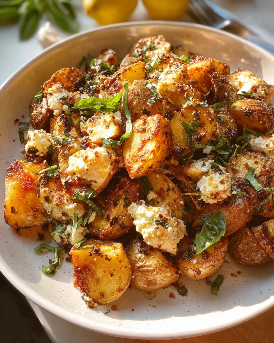 Baked Feta Potatoes 26 Baked