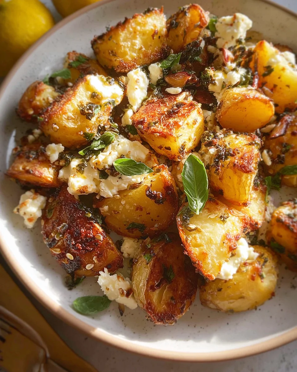 Baked Feta Potatoes 27 Baked