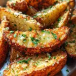 Baked Garlic Parmesan Potato Wedges 21 Baked Garlic Parmesan Potato Wedges