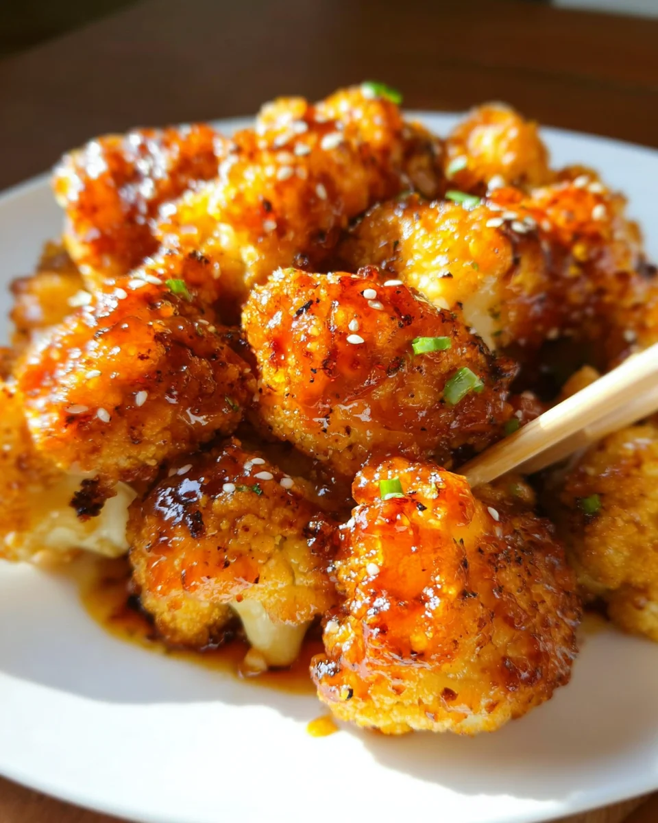 Baked Orange Cauliflower 26 Baked