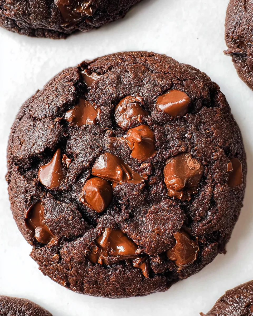 Bakery Style Double Chocolate Chip Cookies 23 Bakery