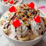 Banana Split Fluff Salad 20 Banana Split Fluff Salad