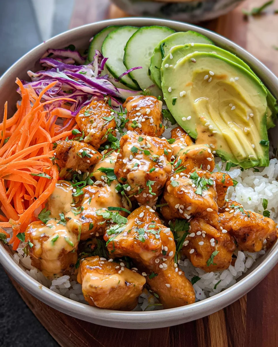 Bang Bang Chicken Bowl