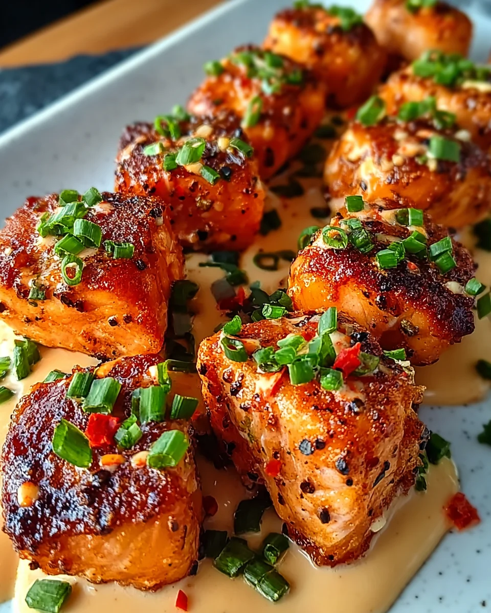 Bang Bang Salmon Bites