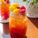 Bellini Peach Raspberry Iced Tea
