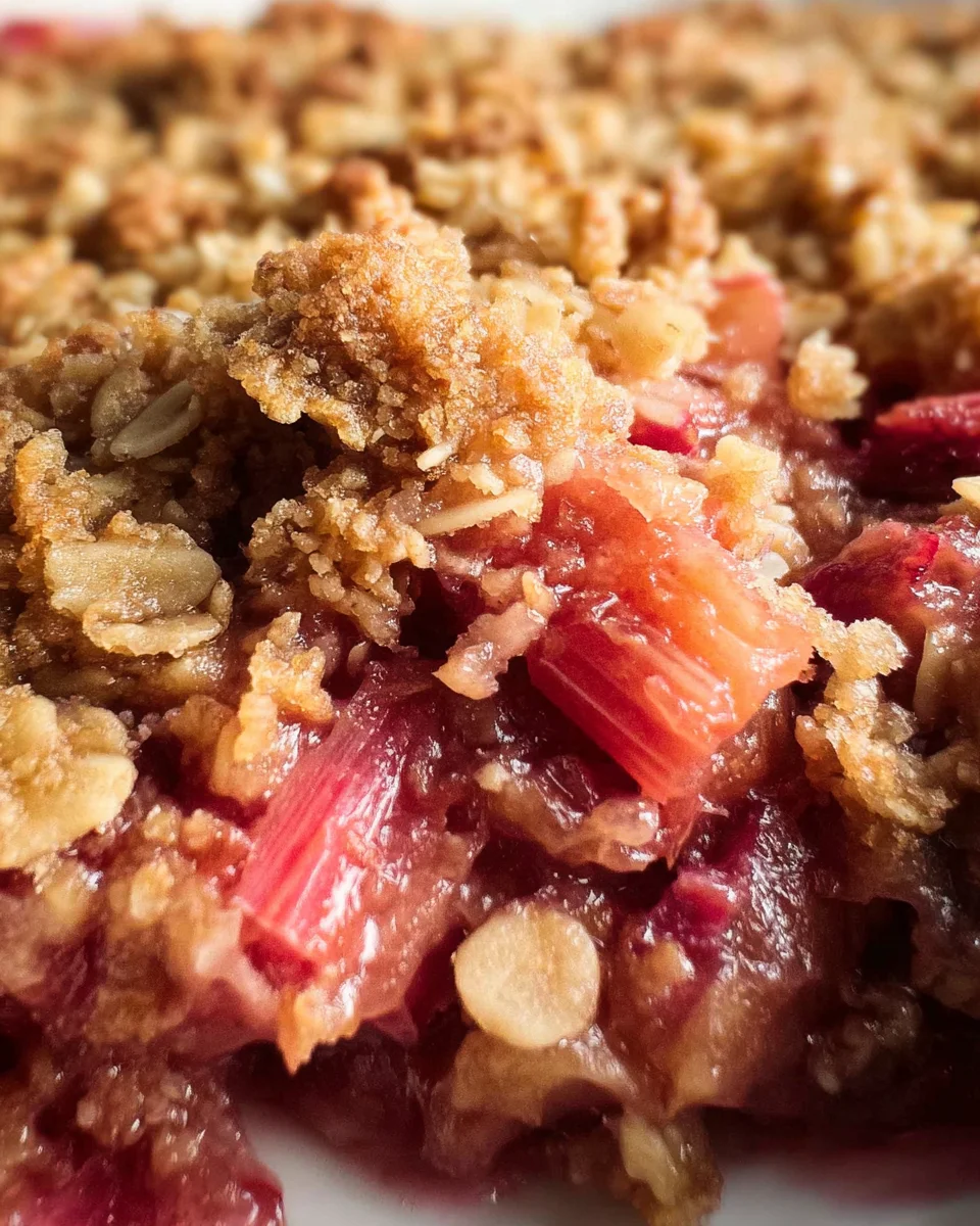 Best Rhubarb Crisp