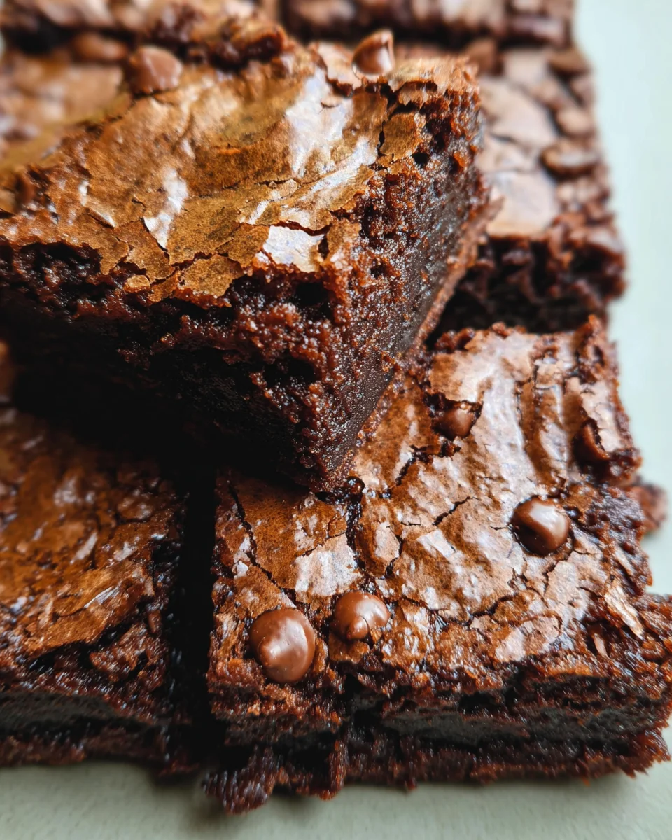 Better Than Box Mix Brownie Recipe