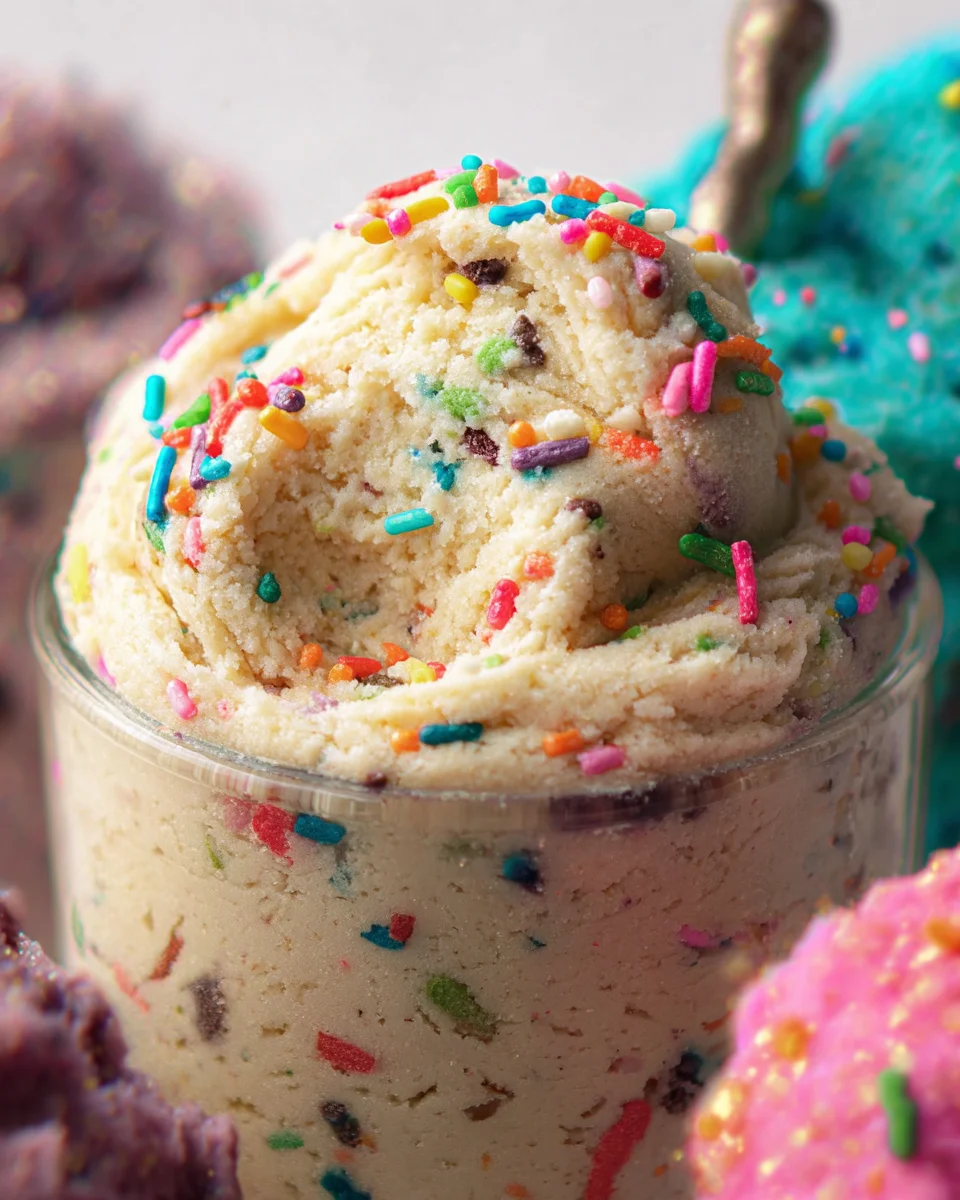 Birthday Cake Protein Cookie Dough 17 Birthday
