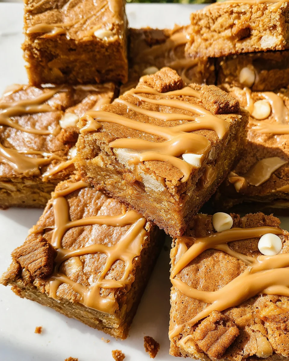 Biscoff Blondies 22 Biscoff