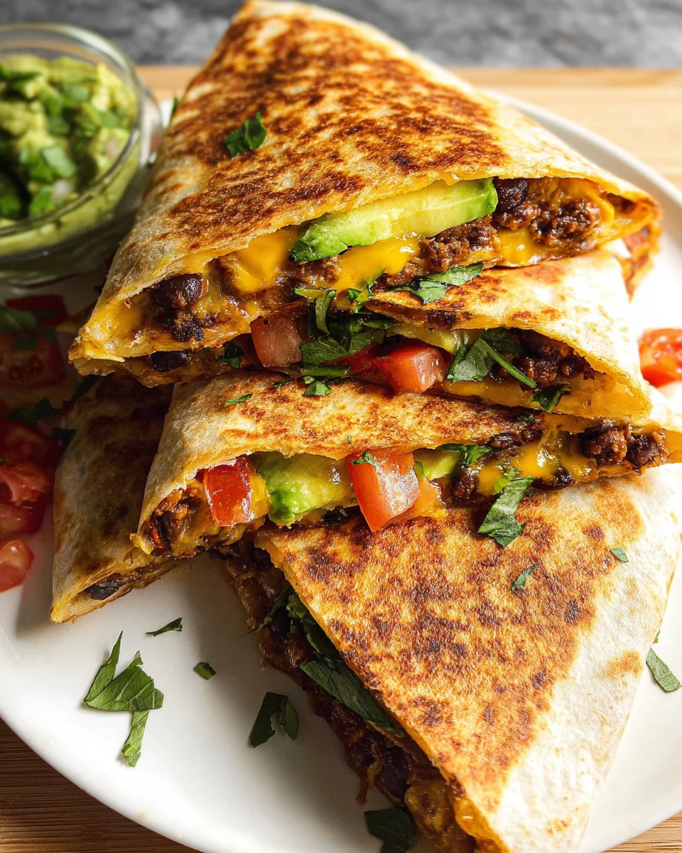 Black Bean Crunch Wrap