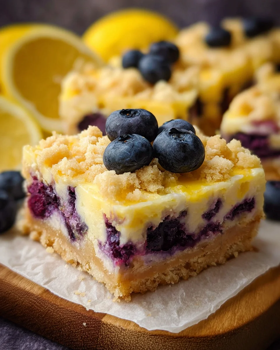 Blueberry Lemon Pie Bars 20 Blueberry