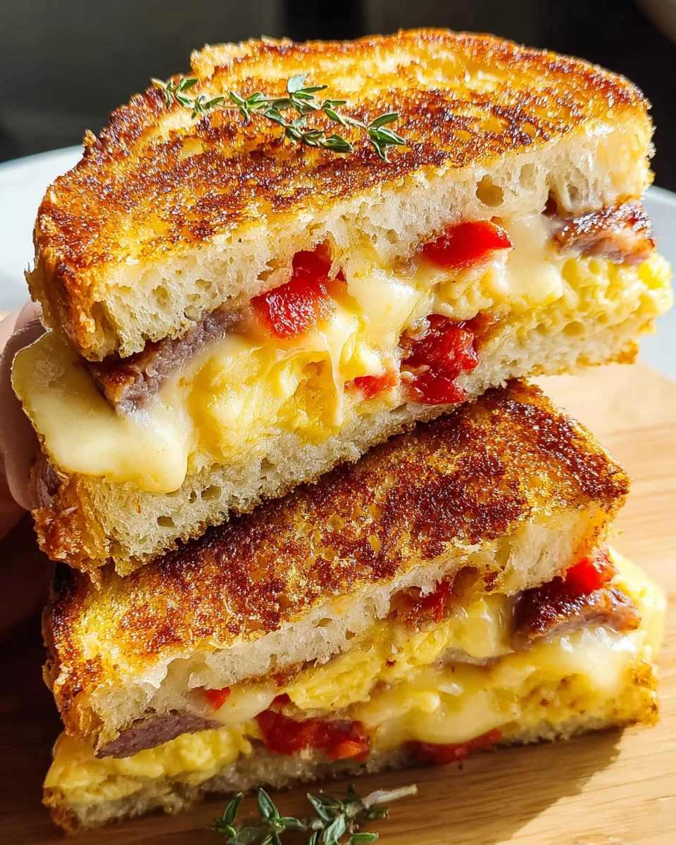 Breakfast Grilled Cheese 16 Breakfast