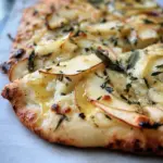 Brie and Apple Flatbread