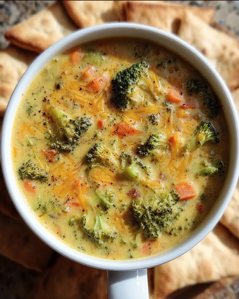 Broccoli Cheddar Soup