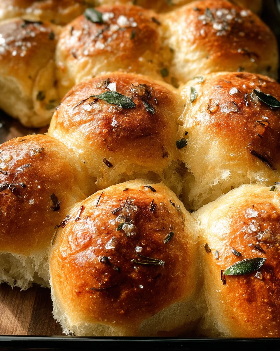 Brown Butter Sage Dinner Rolls 20 Brown