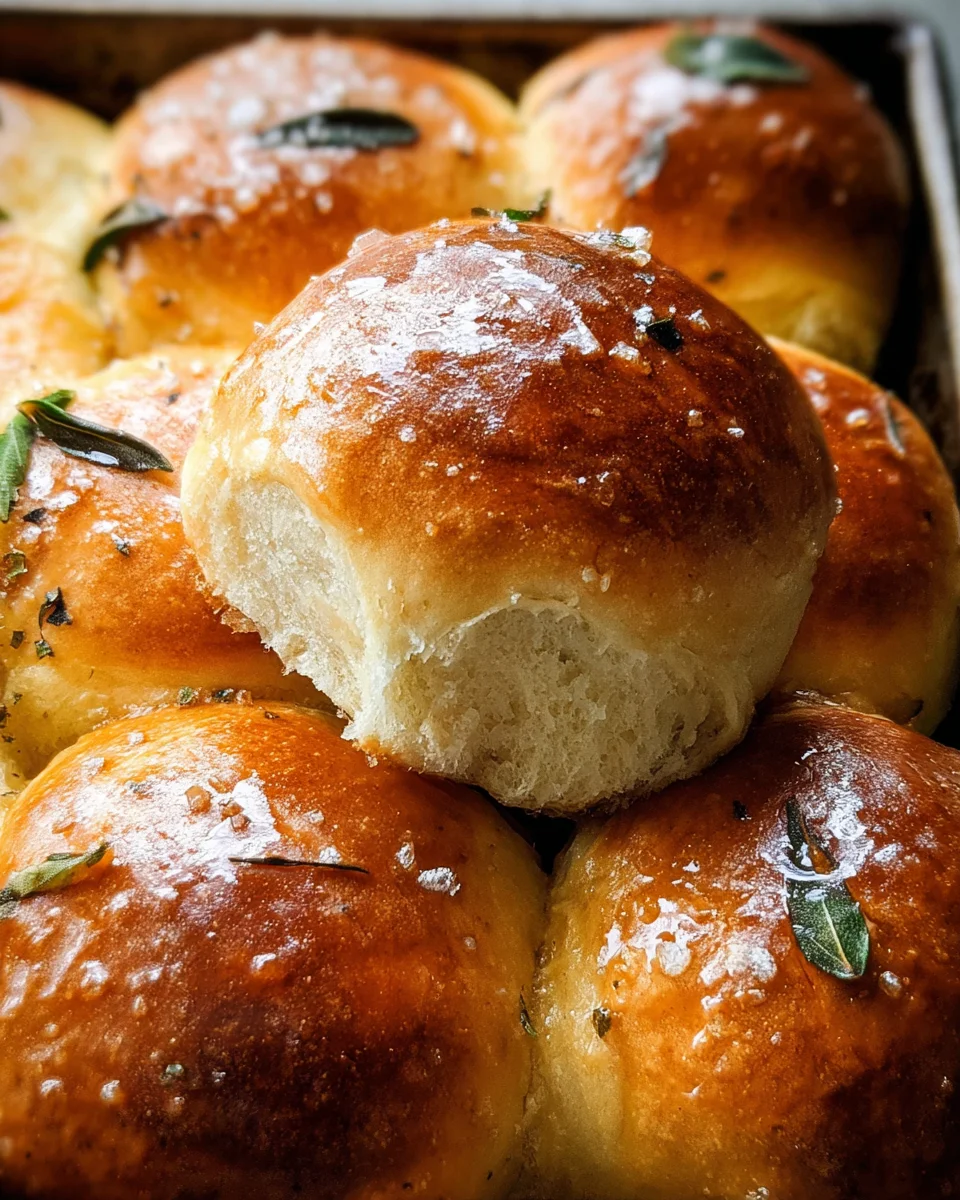 Brown Butter Sage Dinner Rolls 21 Brown
