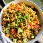 Buffalo Chickpea Pasta Salad