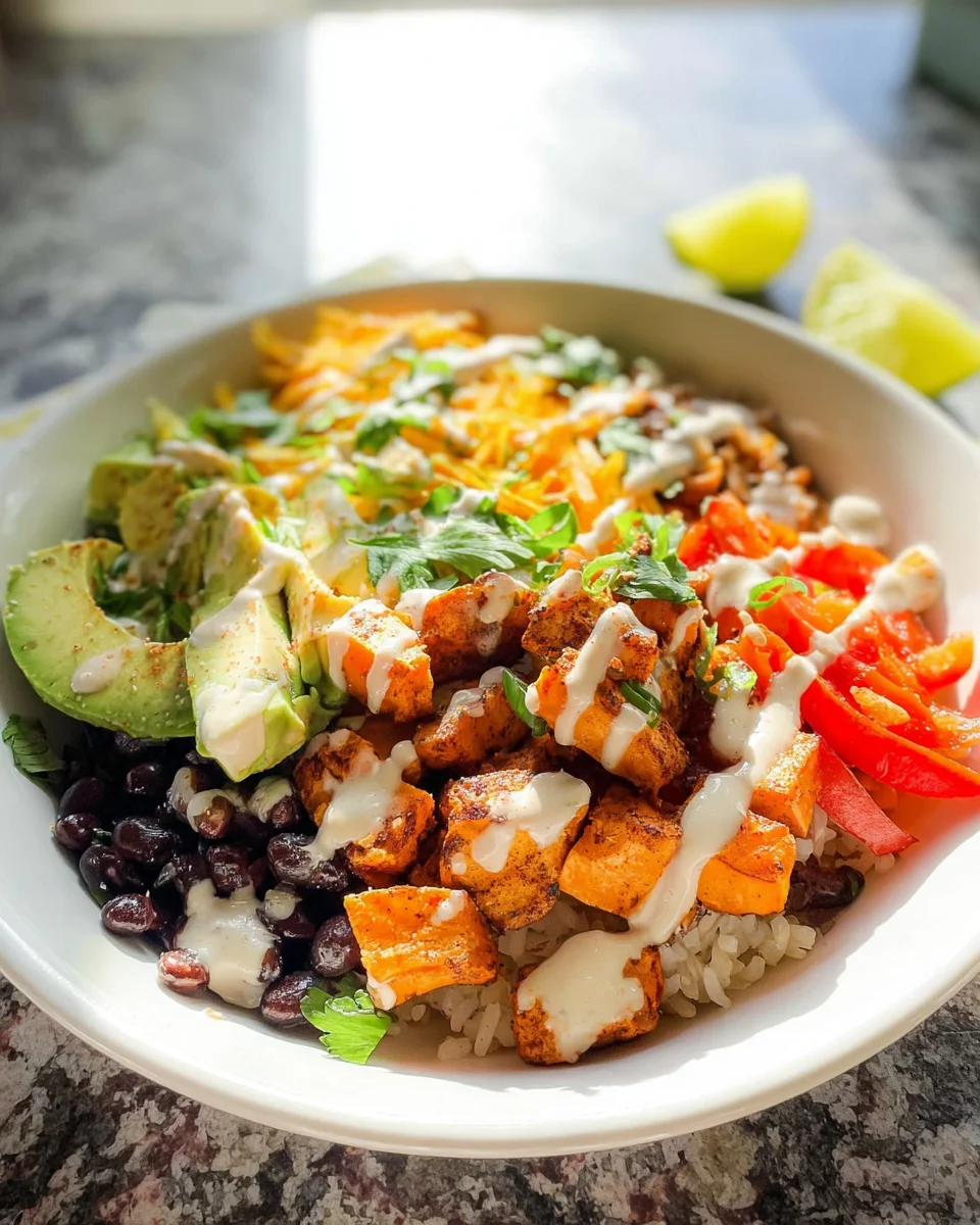 Cajun Sweet Potato Rice Bowl