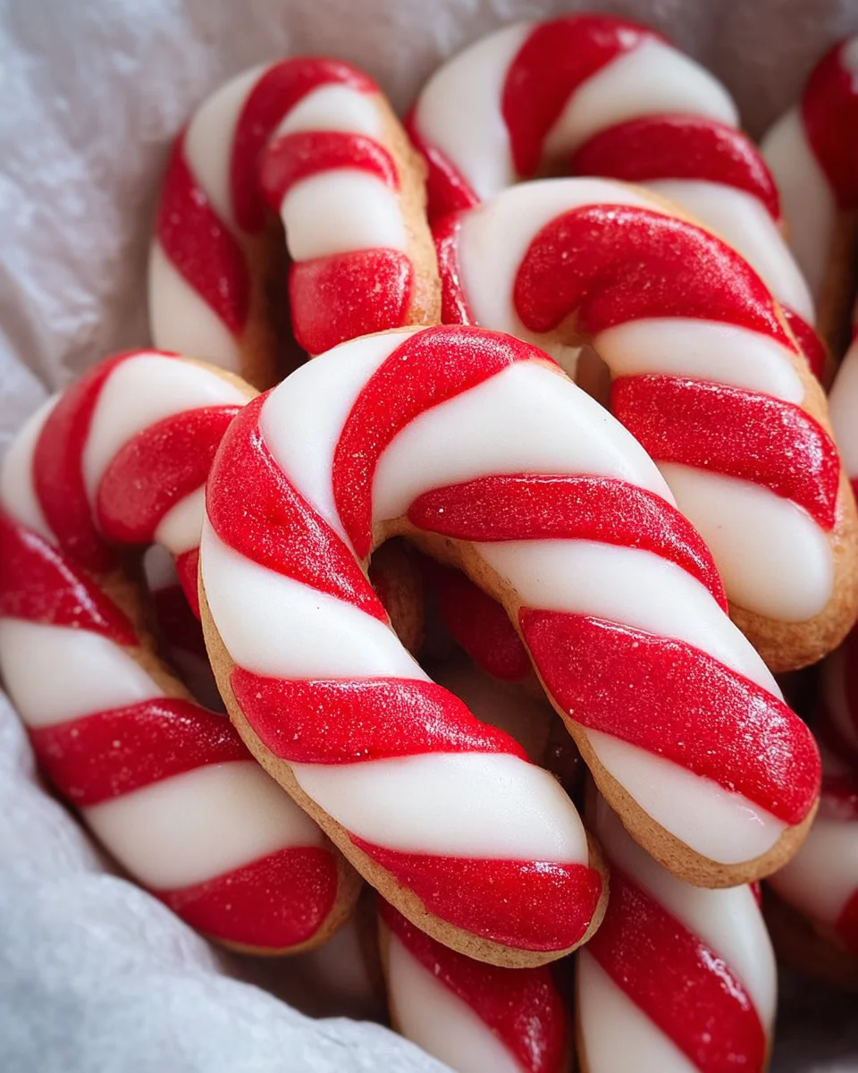 Candy Cane Cookies Recipe