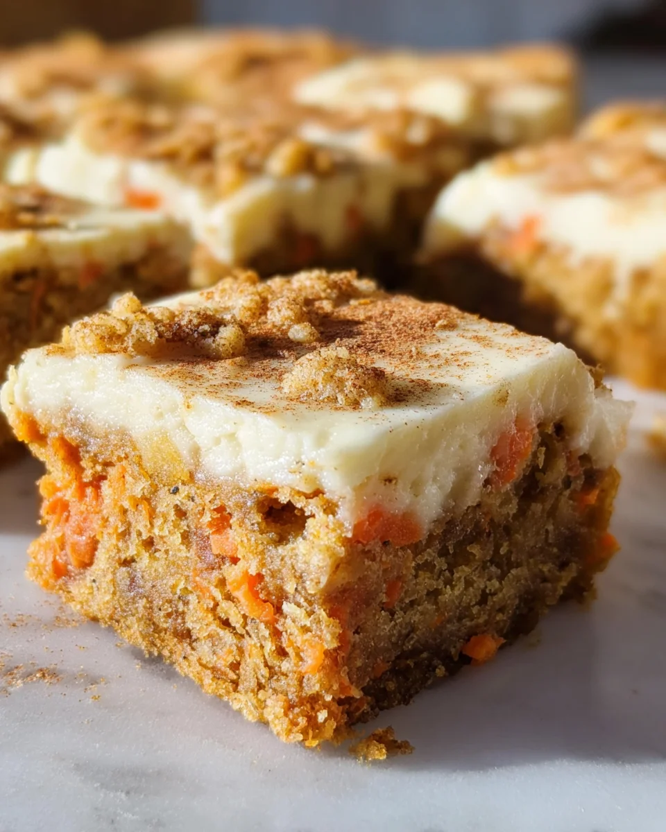 Carrot Cake Bars