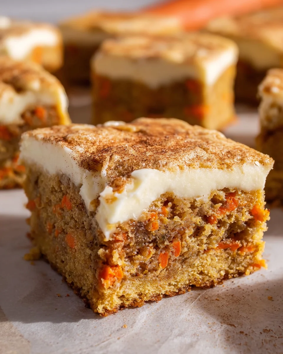 Carrot Cake Bars 24 Carrot