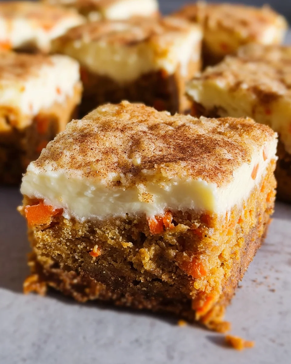 Carrot Cake Bars 25 Carrot