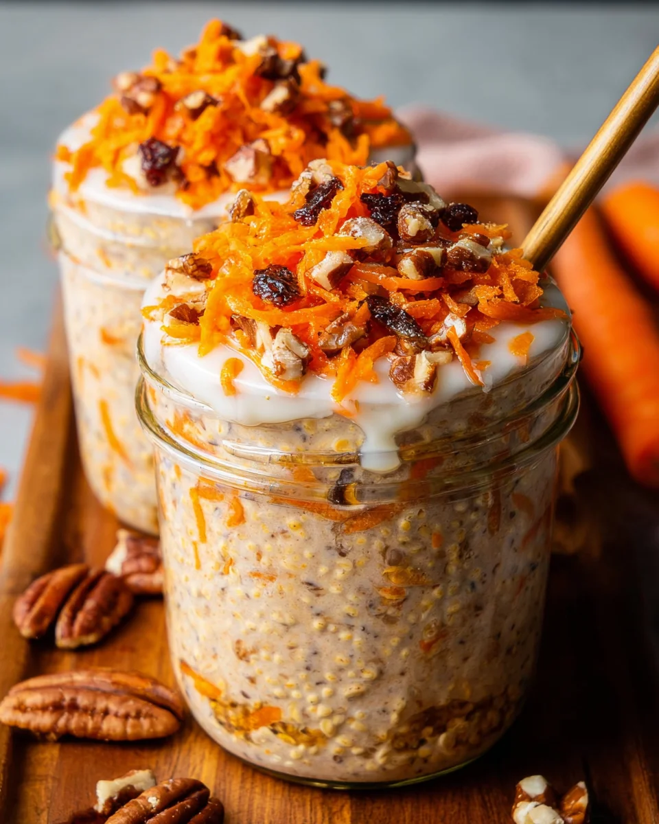 Carrot Cake Overnight Oats