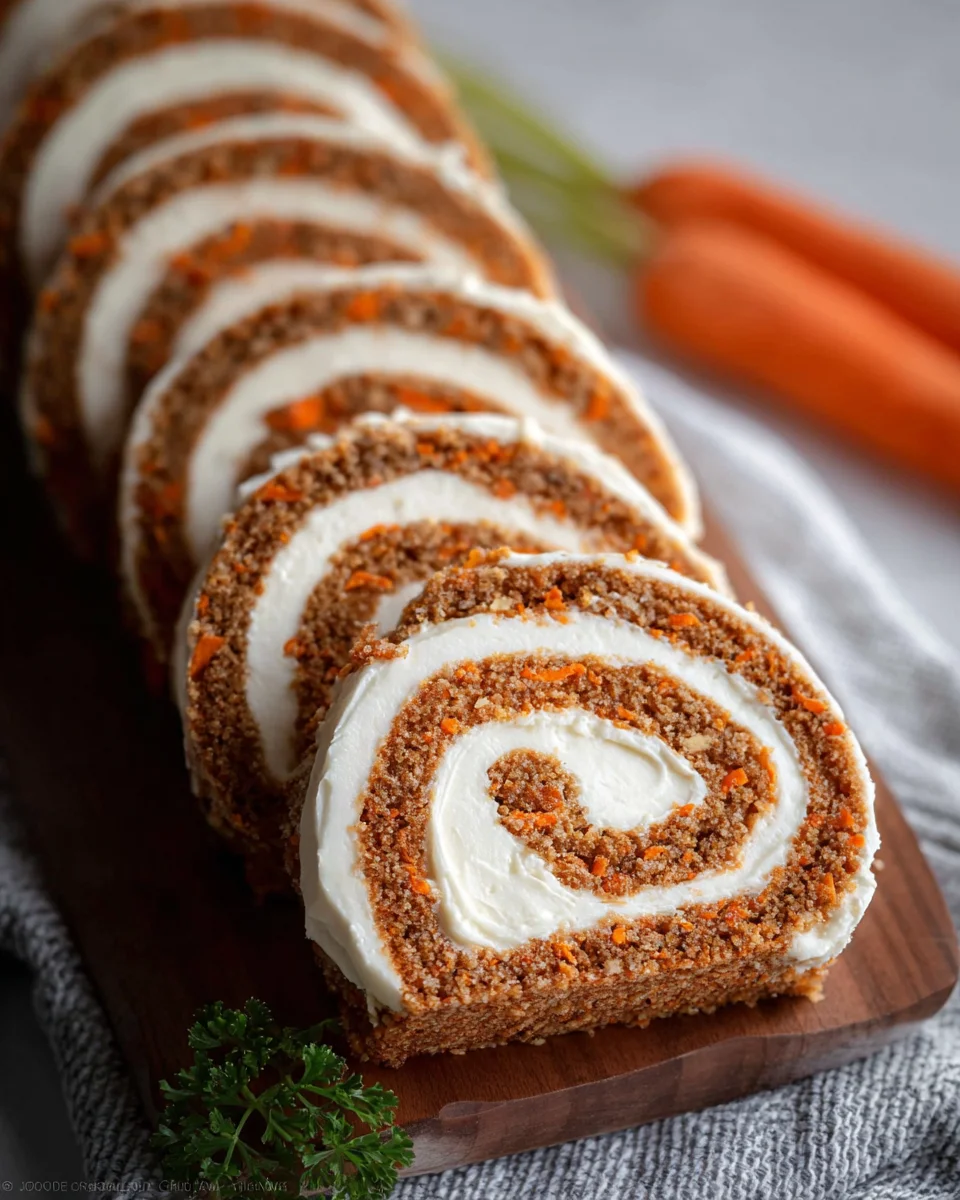 Carrot Cake Roll