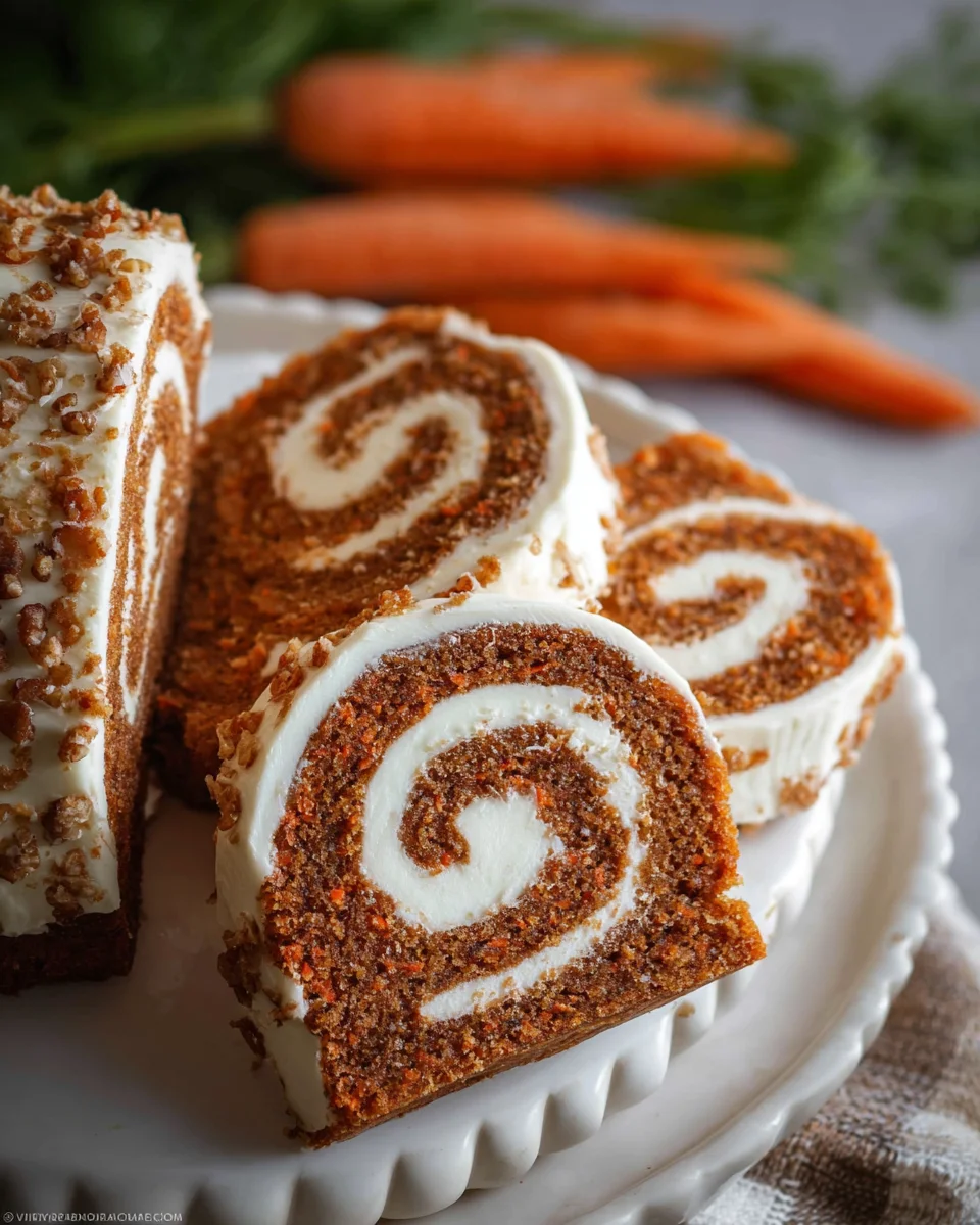 Carrot Cake Roll 29 Carrot