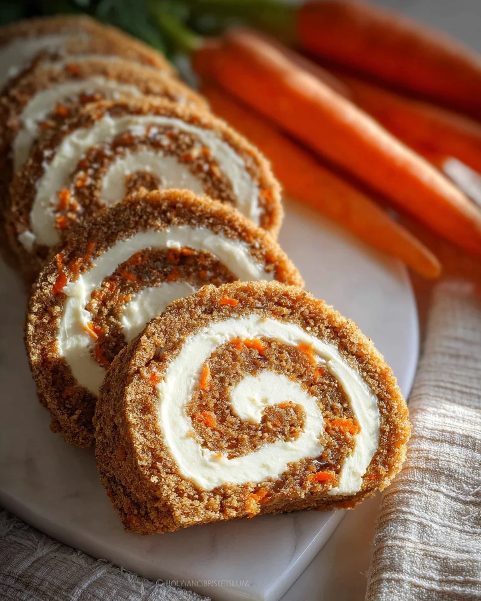 Carrot Cake Roll 30 Carrot