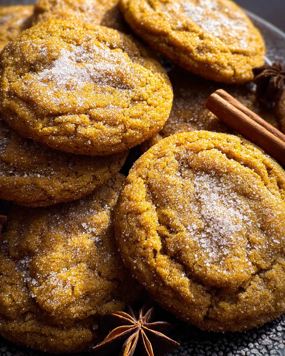 Chewy Pumpkin Cookies