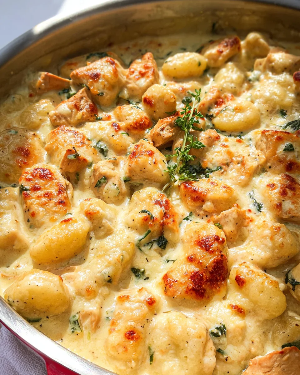Chicken Alfredo Gnocchi