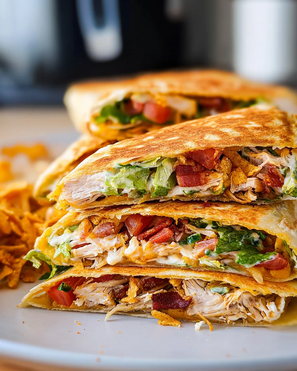 Chicken Bacon Ranch Crunchwrap