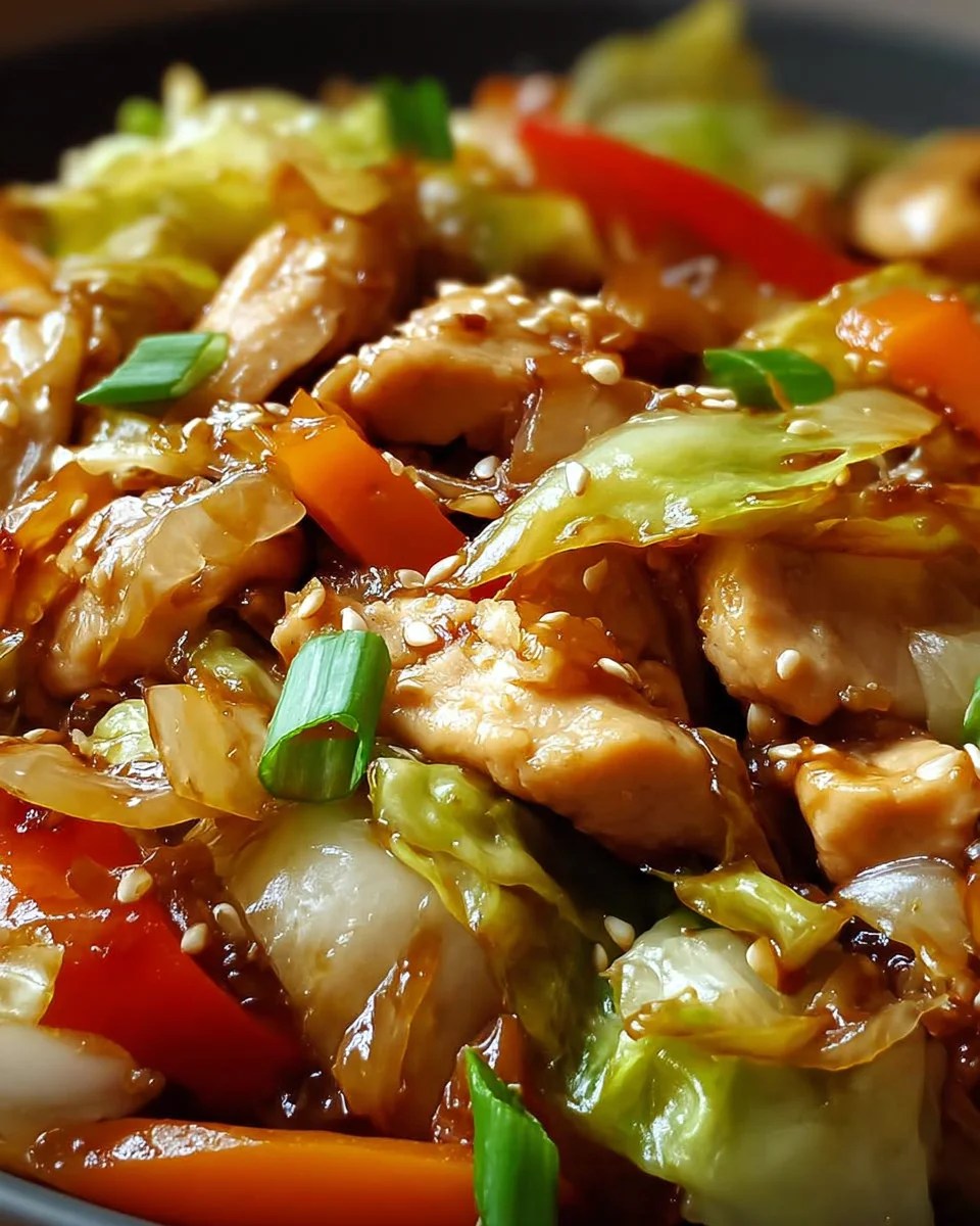 Chicken Cabbage Stir-Fry Recipe