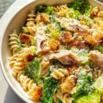 Chicken Caesar Pasta Salad 21 Chicken Caesar Pasta Salad