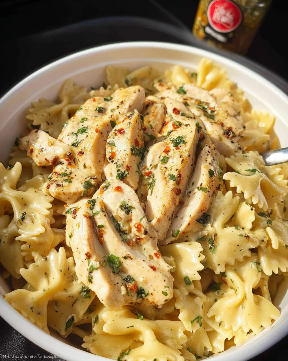 Chicken Garlic Parmesan Pasta