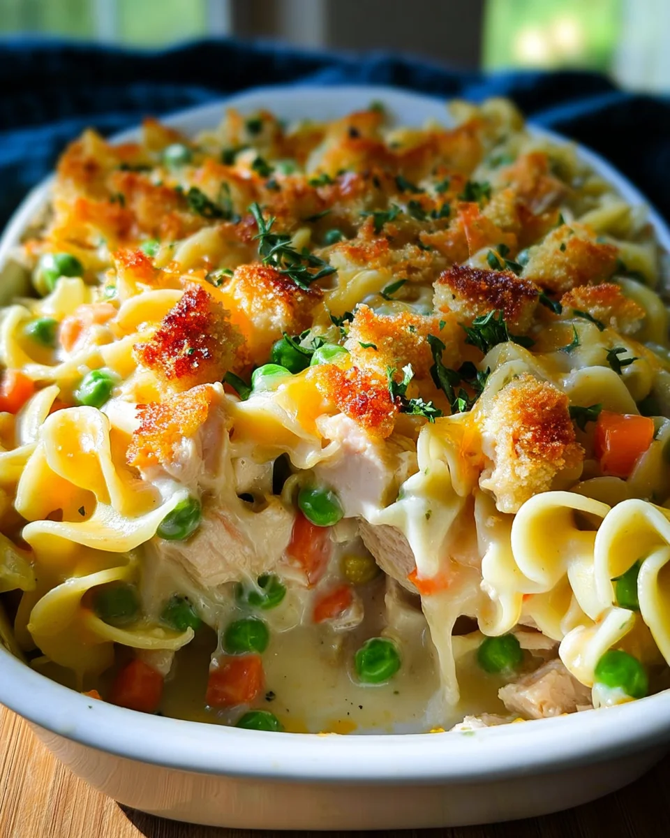 Chicken Noodle Casserole