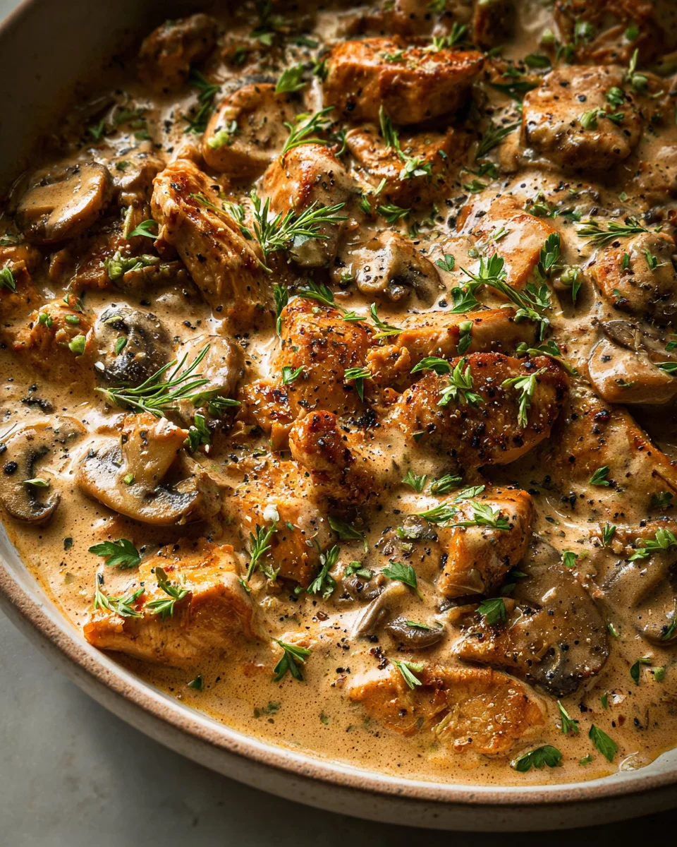 Chicken Stroganoff
