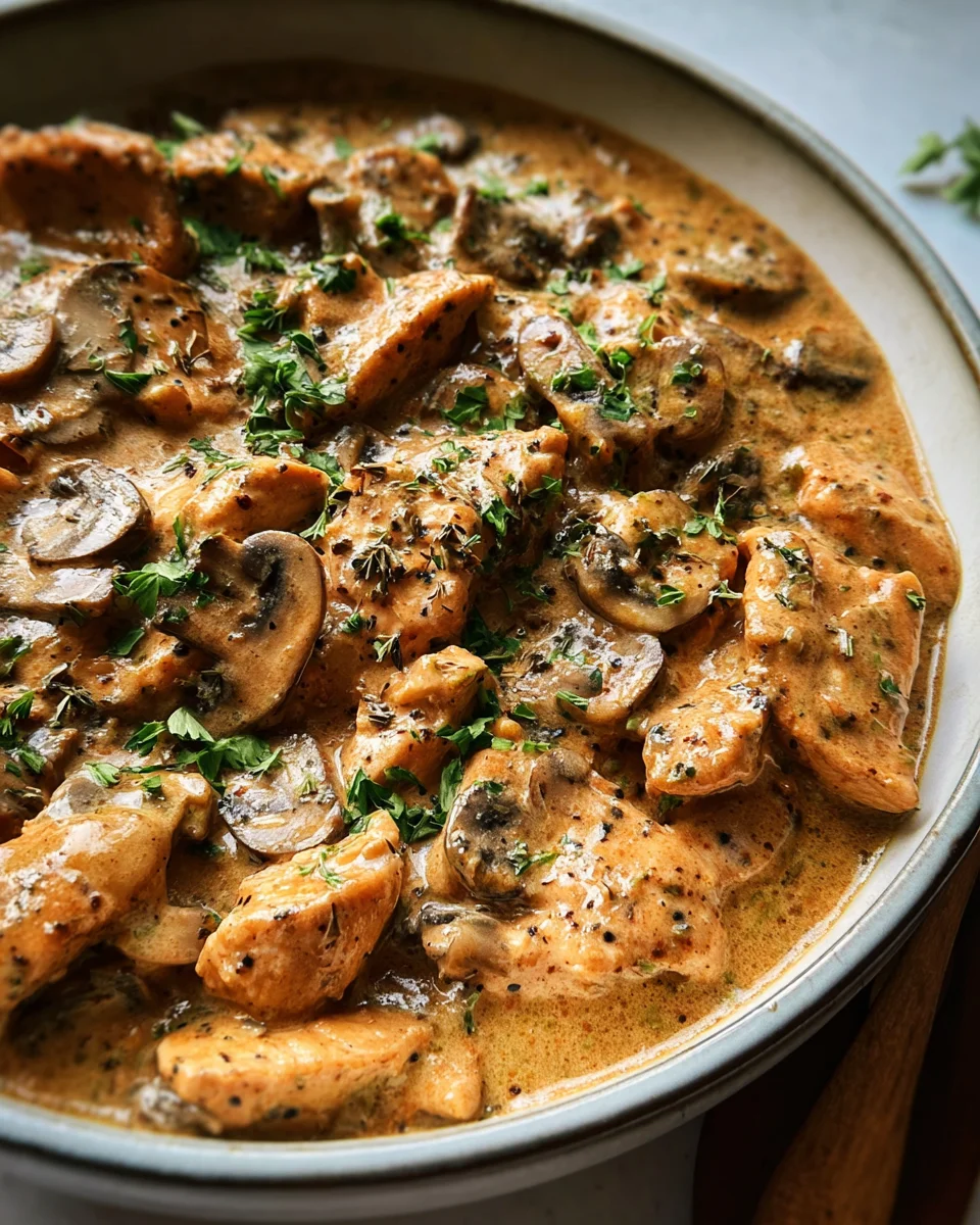 Chicken Stroganoff 20 Chicken